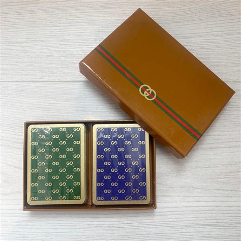 fake gucci playing cards